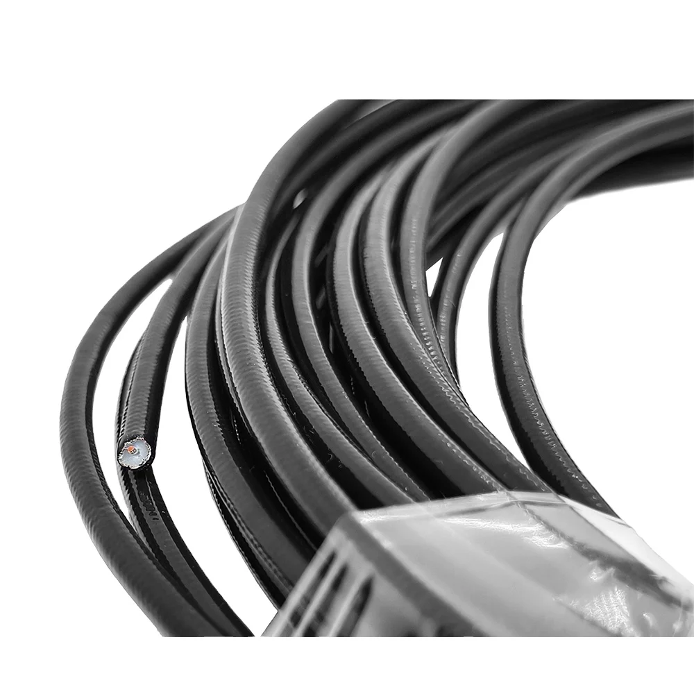 كابل طرفي RF أسود نصف مرن من نوع RG402 / RG141 / RG 402 / RG 141