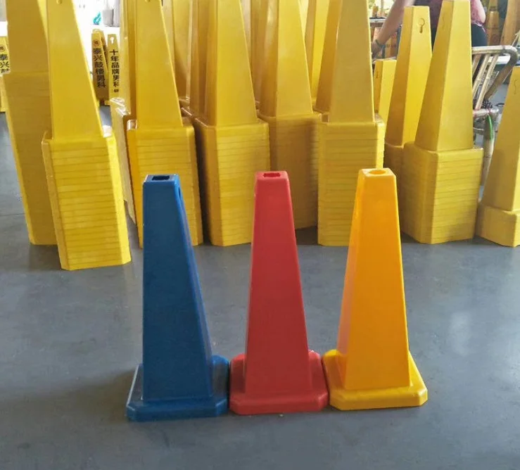 Pyramid Signage - Wet Floor Cones for Safety & Visibility