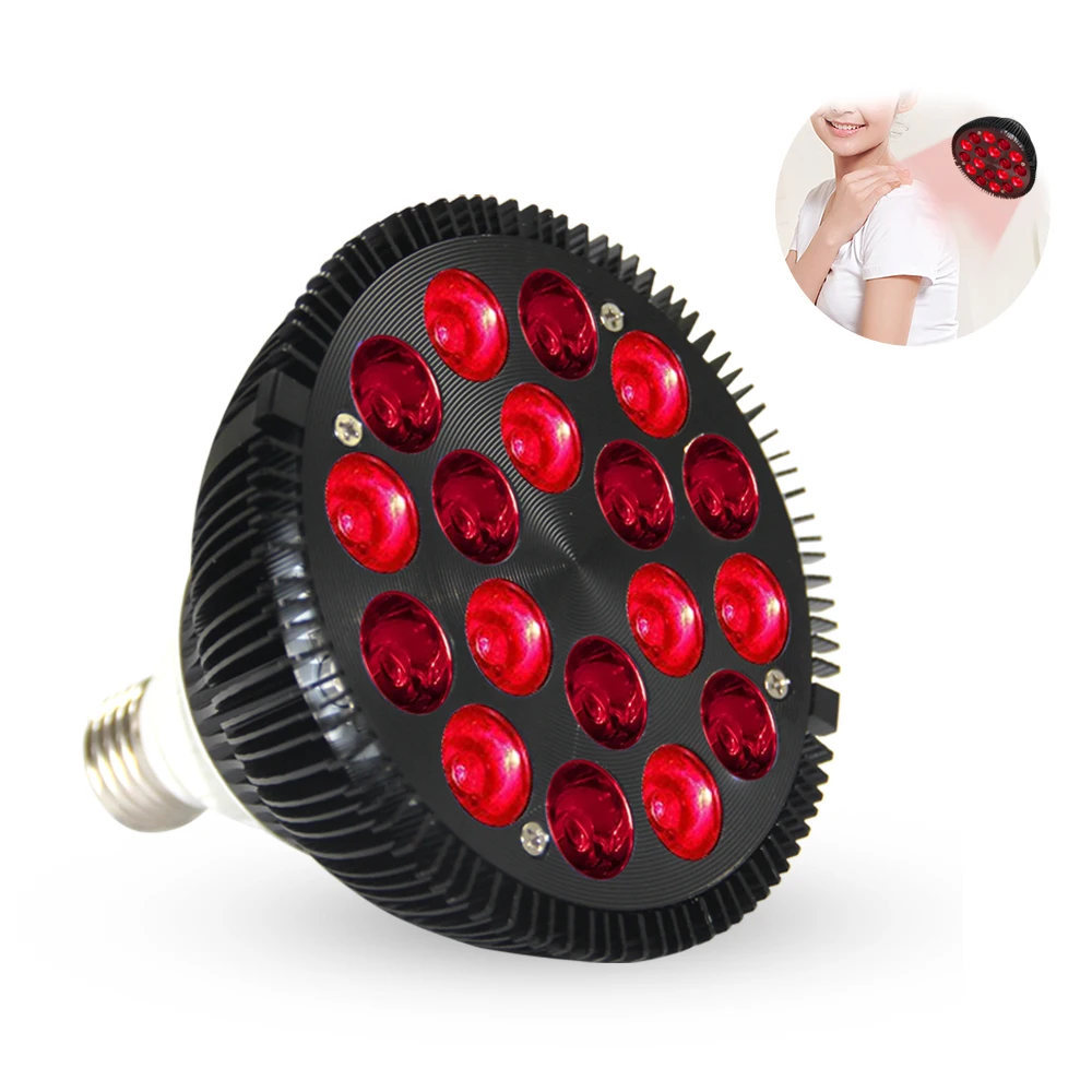 Spa Use Red Light Therapy Bulb Full Body Use 850nm Infra and 660nm Red Light Home Use Pdt Light for Pain Relief