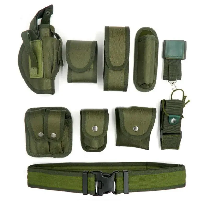 Waterproof Multifunctional Wear-resistant Multifunctional Security Belts Training Guard Utility Heavy Duty Belt Set