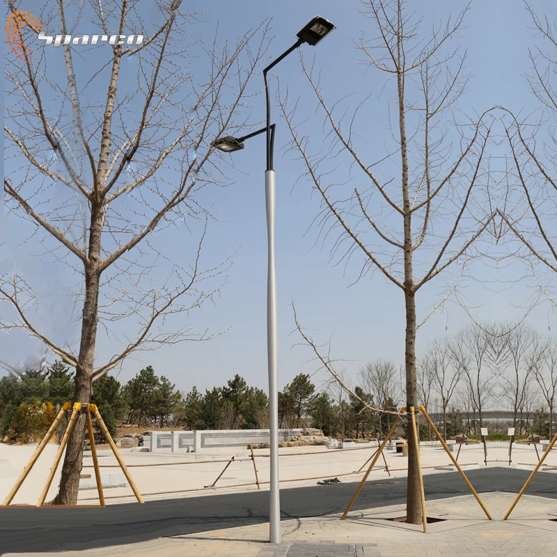 Sparco алюминий/нержавеющая сталь/горячеоцинкованная сталь устойчивые к ржавчине уличные световые стойки типы причудливых уличных фонарей