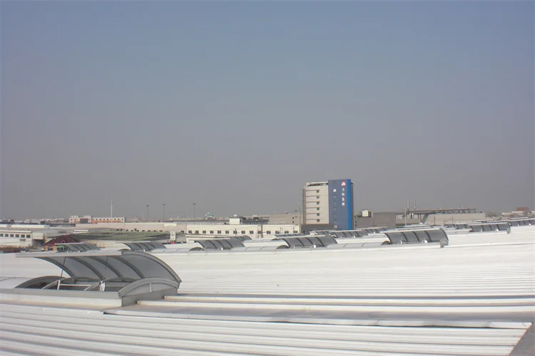 Roof Exhaust Fans, Aluminum, Skylight - detail 2