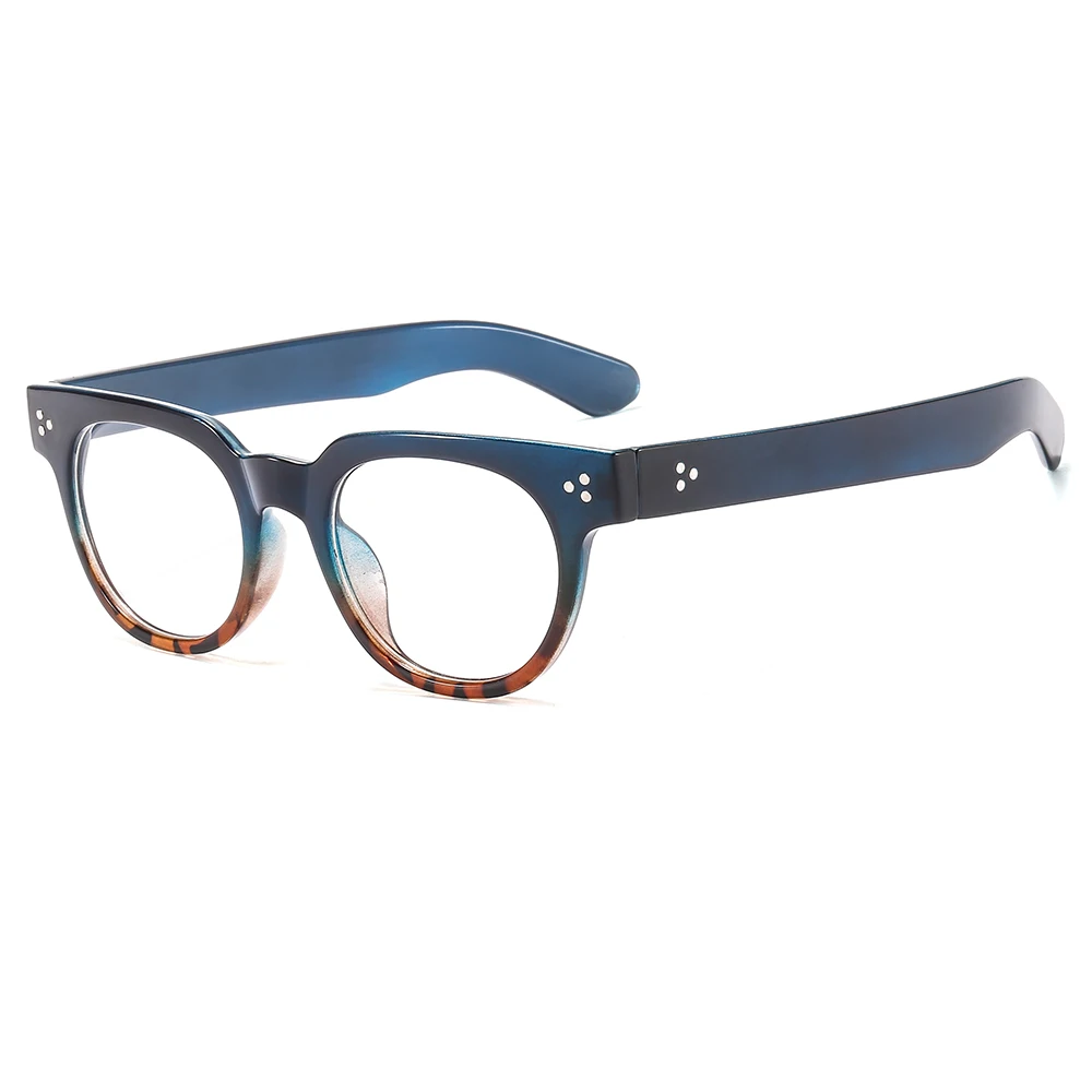 Eyeglass Frame Retro Round Frame Metre Flat Lens Star Frame Glasses Male