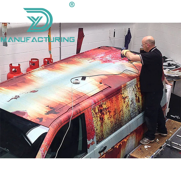 Шаг 3: Клей пленку на ржавчину и придайте ей дополнительную защиту