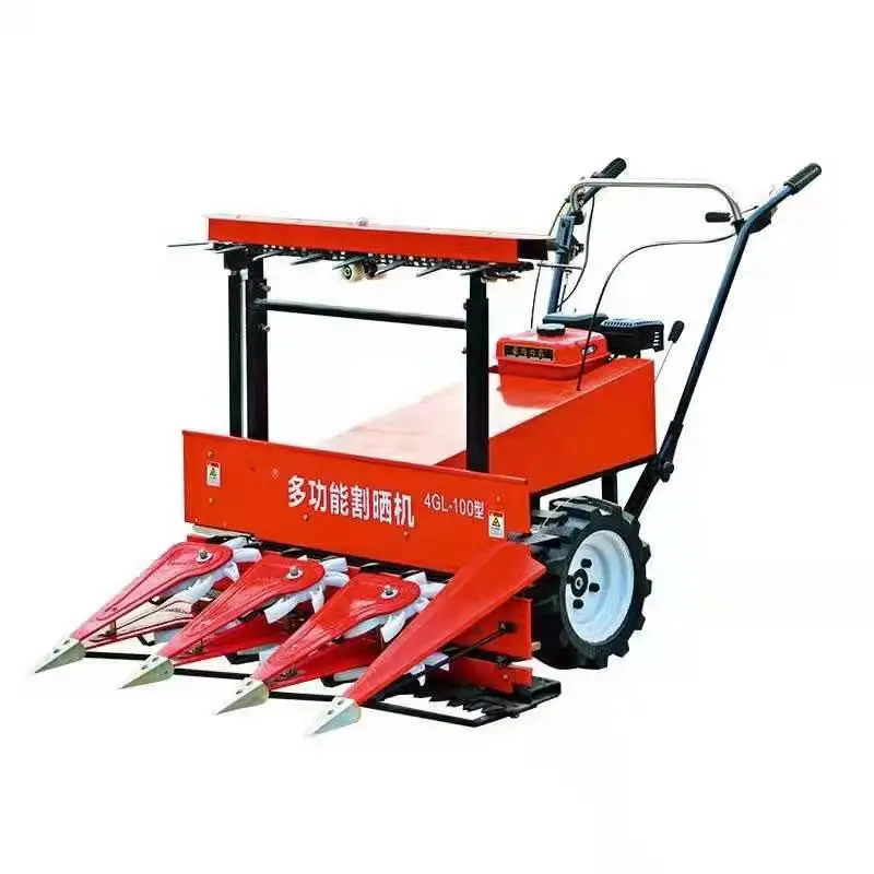 Diesel Engine Matching Soybean Cutting Machine Imperial Bamboo Grass Summer hay Harvester Corn Straw Cutting Machine