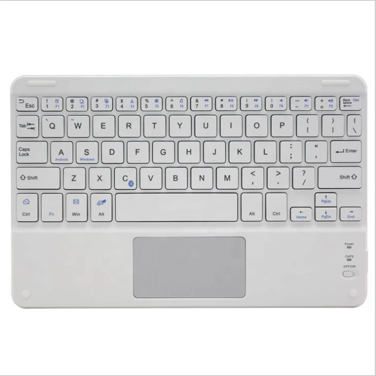 Custom Spanish Wireless Keyboard with Trackpad for Ipad Pro
