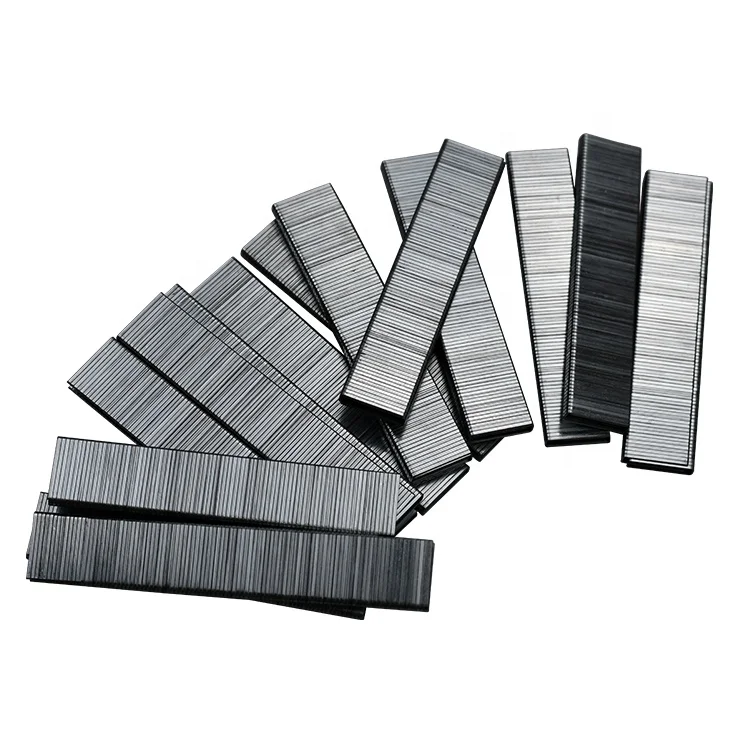 Factory Outlets Custom 4J Series 422J Common U Shape Furniture Staple Wire Iron Pneumatic Gas Nails for Chair