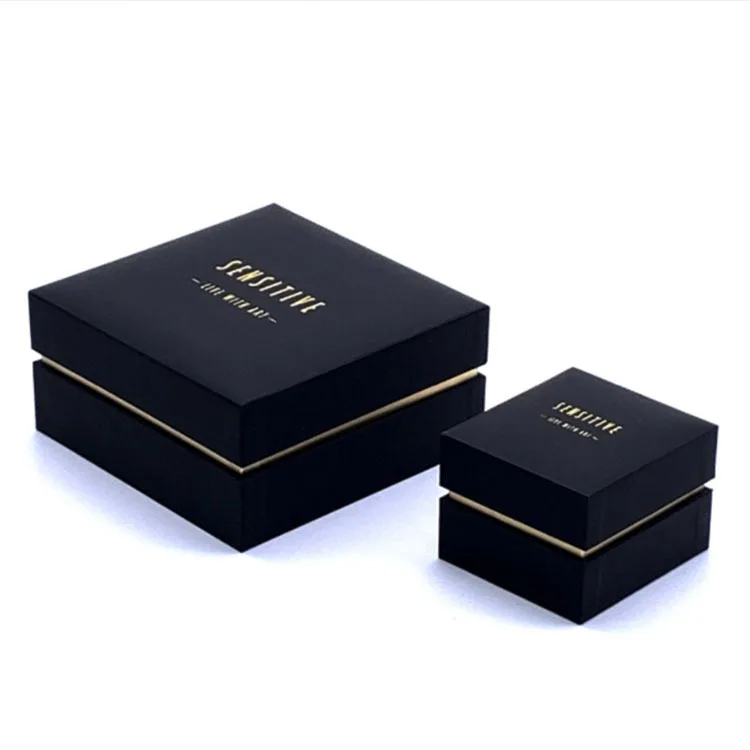 Custom Square Paper Skin Care Cosmetics Bottle Packaging Box Flip Essential Oil Carton Tea Blind Packaging Gift Hard Box