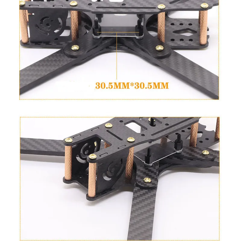 HSKRC Carbon Fiber XL5 V2 Frames for FPV Racing & Freestyle