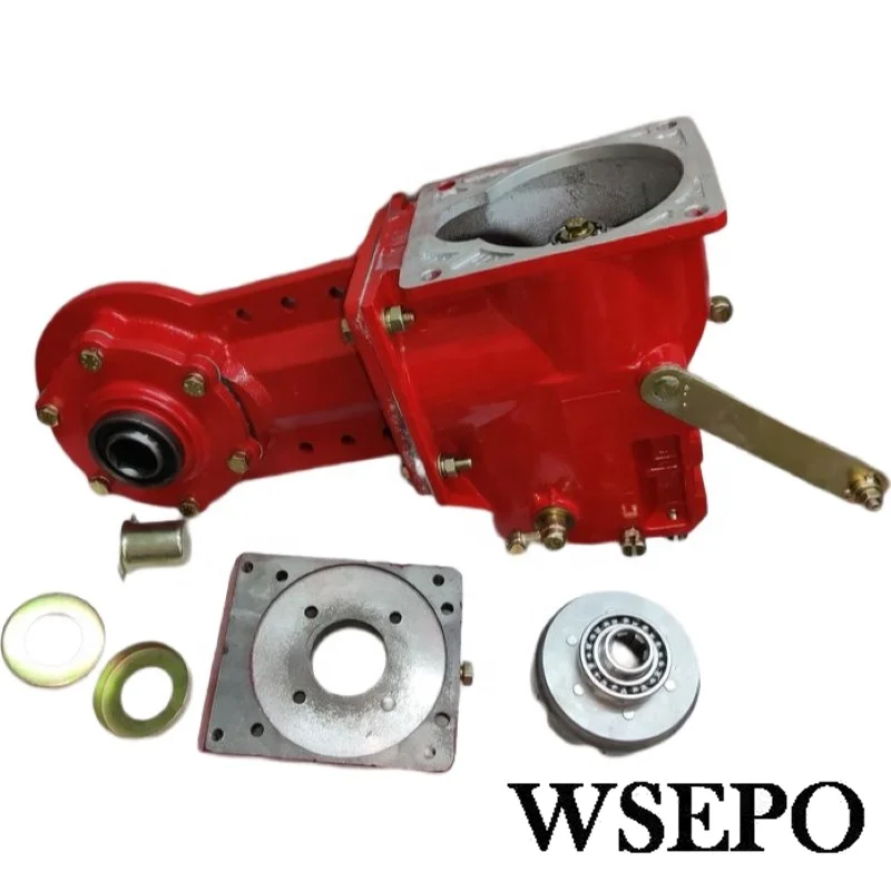 Walk Gearbox Assembly With Clutch for 178F 186F 192F 195F Diesel Power Cultivator 105 135 Tiller