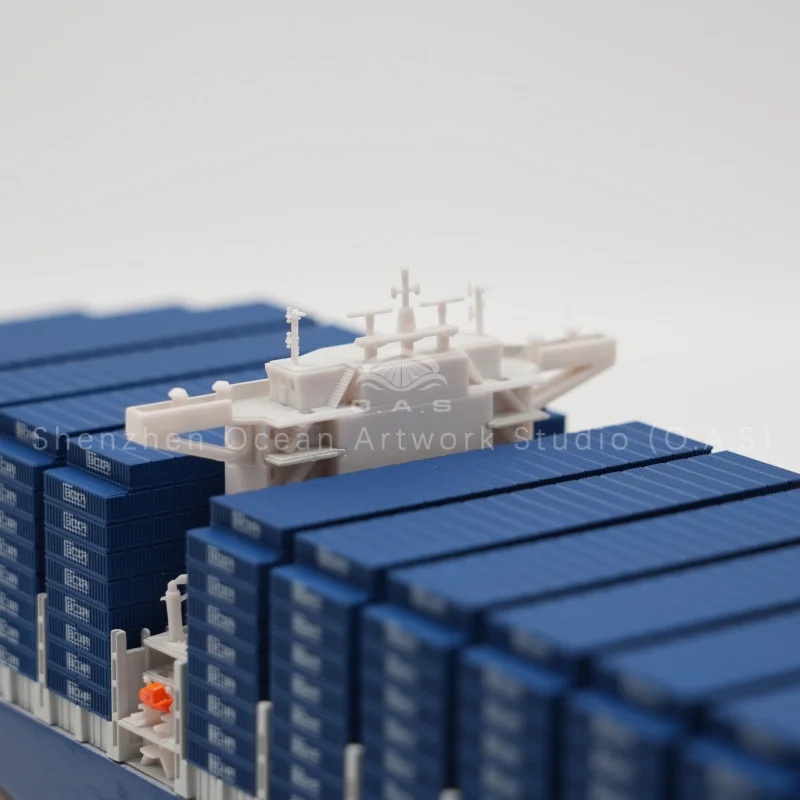 We offer customized Textainer cargo ship models with flexible options for unique ship name, exclusive ship type and personalized exterior designs.Adopting exquisite simulation craftsmanship, each model restores real hull structure, container layout and industrial details vividly.It serves as ideal ornaments, exhibition displays, business gifts and maritime teaching supplies for logistics and shipping industries.As a professional maker, we deliver stable quality, reasonable cost and efficient bulk production to meet diverse customized ship model demands.Amber@vesselmodel.com Tel: +86 18038048785