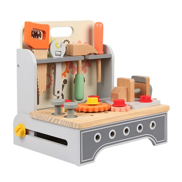 Детский деревянный ящик для инструментов эксплуатации и ремонта раннего образования обучающие игрушки