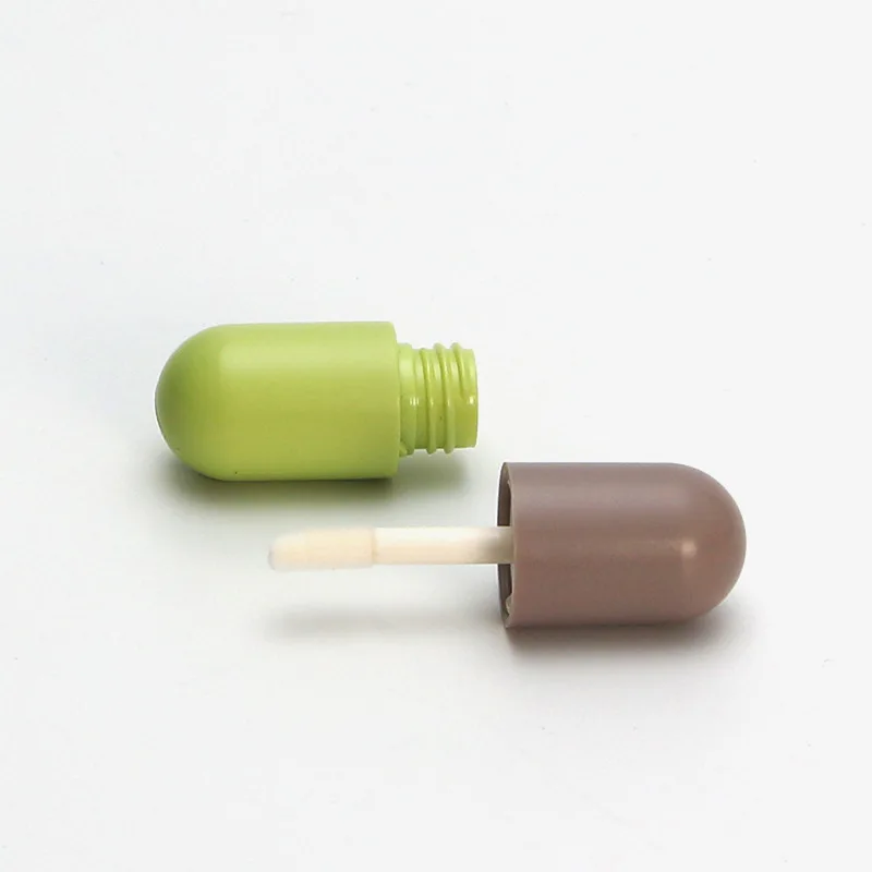 Portable 1.5g Mini Capsule Lip Gloss Dispenser Cute Korean Style Flat