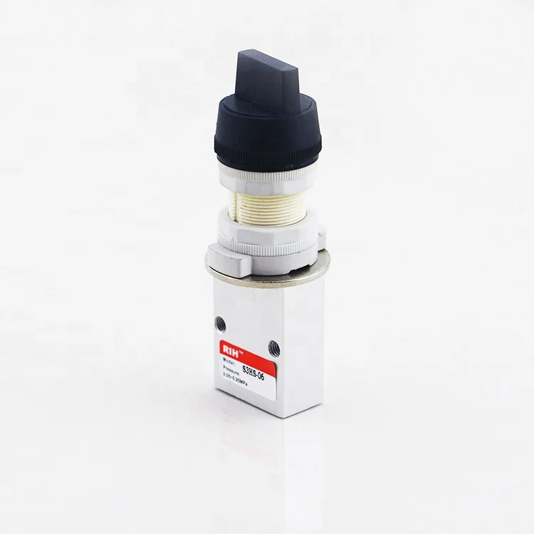 External control direct acting type S3/NS3 series actuated pilot normal temperature pneumatic Airtac mechanical