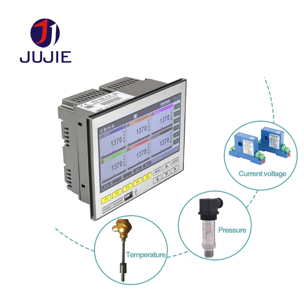 16 Channels Real Time Data Logger with Modbus USB Multi Channel USB Data Loggers Industrial
