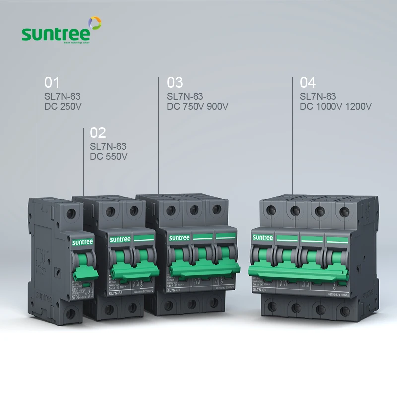 Dc Mcb Main Switch Circuit Breakers 6 10 16 20 25 50 Amps Saa Tuv Ce