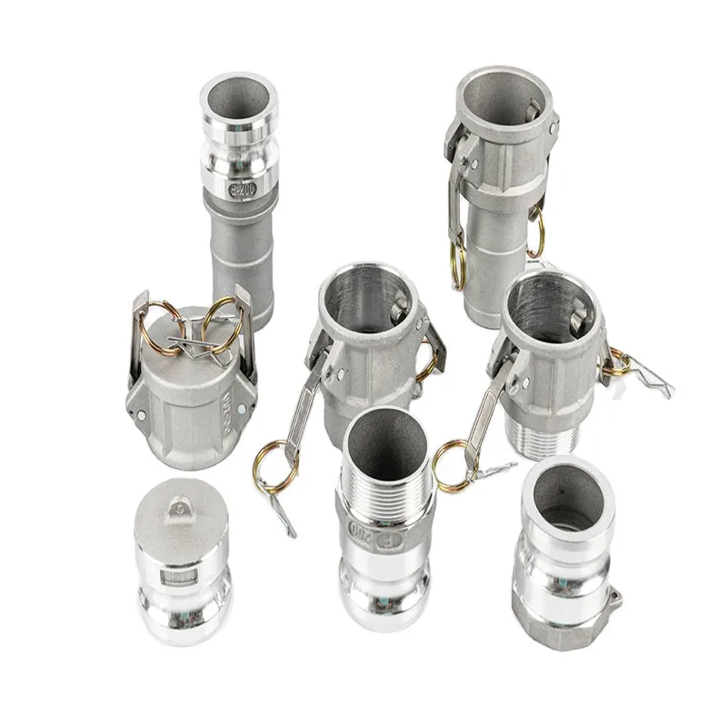 Pneumatic Threaded Pipe Fittings Quick Released Connector Acoples Camlock Fire Hose Connection Aluminum Camlock Coupling