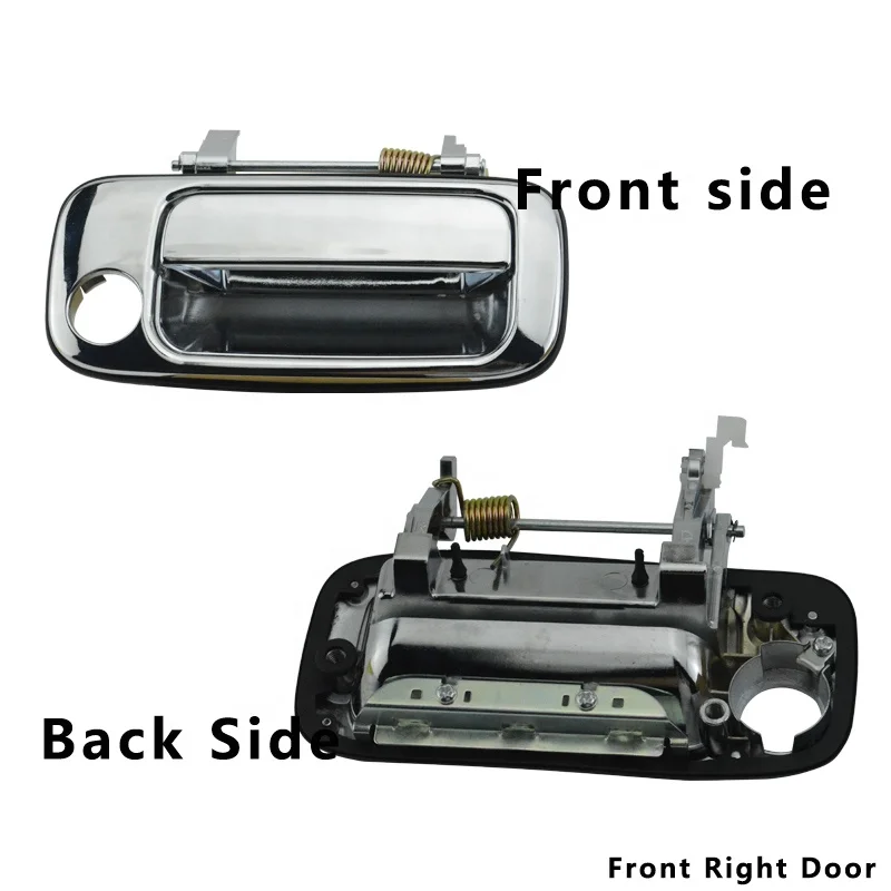 Toyota Genune Land Cruser Rght Hand nner Door Handle Bezel Gray '91