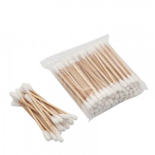 80Pcs/ Pack Double Head Cotton Swabs Buds Cleaning Tools