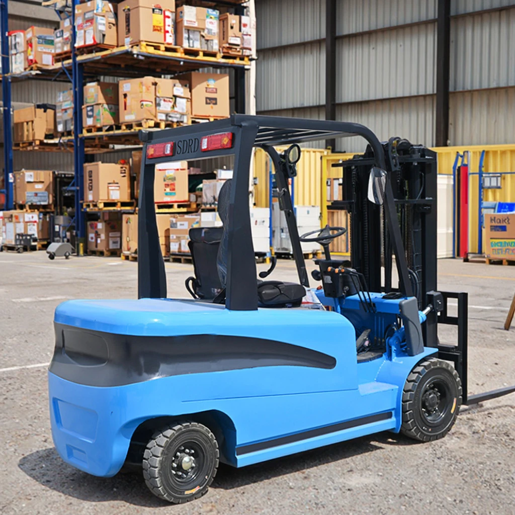 product powerful 3 ton electric forklift for efficient material handling   immediate delivery available-3