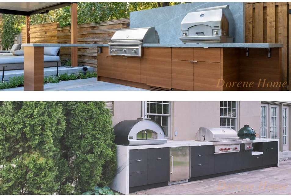 2023 Dorene China Overall Outdoor Kitchen For Bbq Stainless