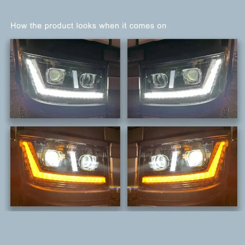 LED DRL Headlight Lamp for Scania Truck - 50000 Hours Lifespan
