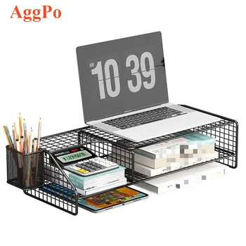 Monitor Stand Riser With Drawer - Notebook Cooling Rack - For Home And ...