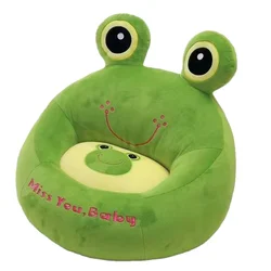 cute cartoon frog bee mini washable baby kids soft safe beanbag sitting chair mat