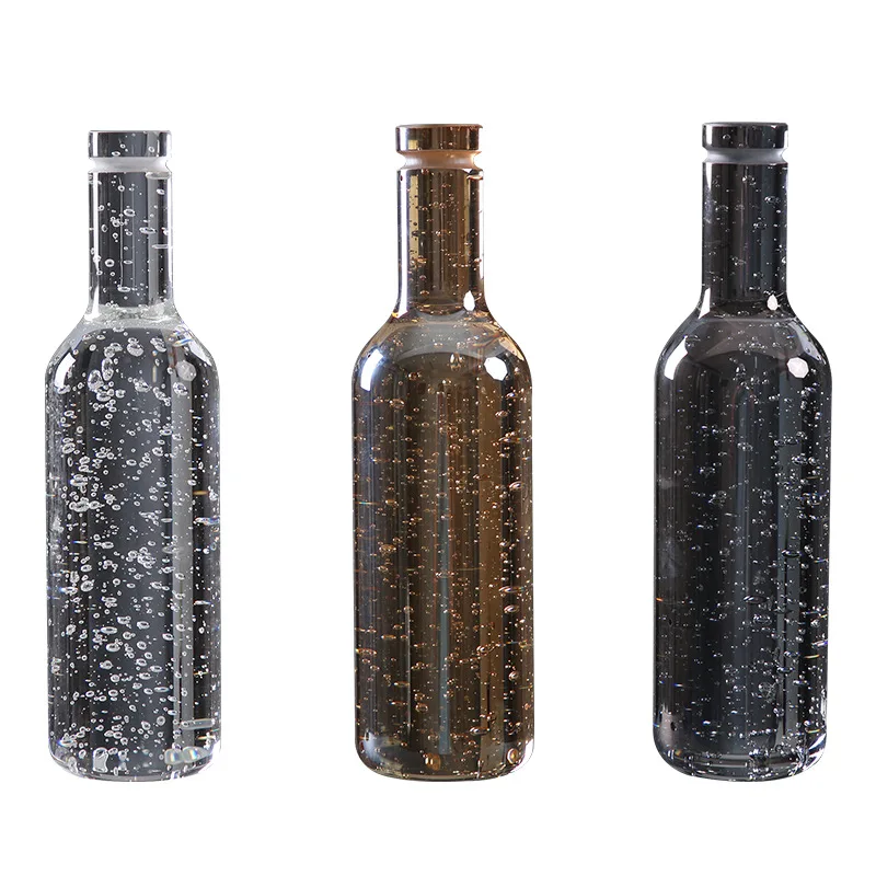 luxury crystal bottle model k9 crystal crafts for hotel home decoration