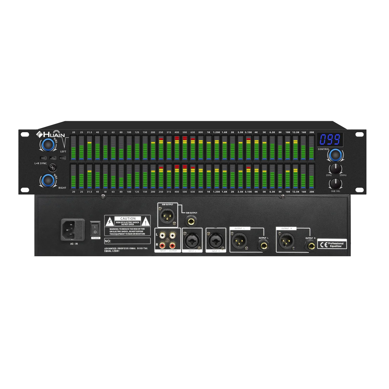 Professional Dsp Audio Processor 31 Segment Digital Equalizer Buy