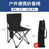 Sac de rangement pour chaise pliante noir (siège 36*36 cm)