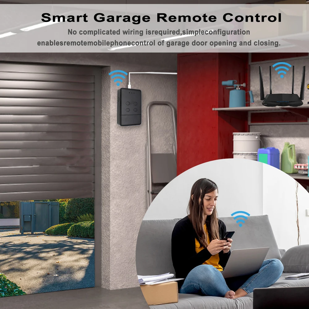 NOVOFERM NOVOTRON 502 MAX43-2 504 Tuya Smart APP Remote Control 433.92mhz Transmitter RF+WIFI 2-in-1 2025 Disruptive Product