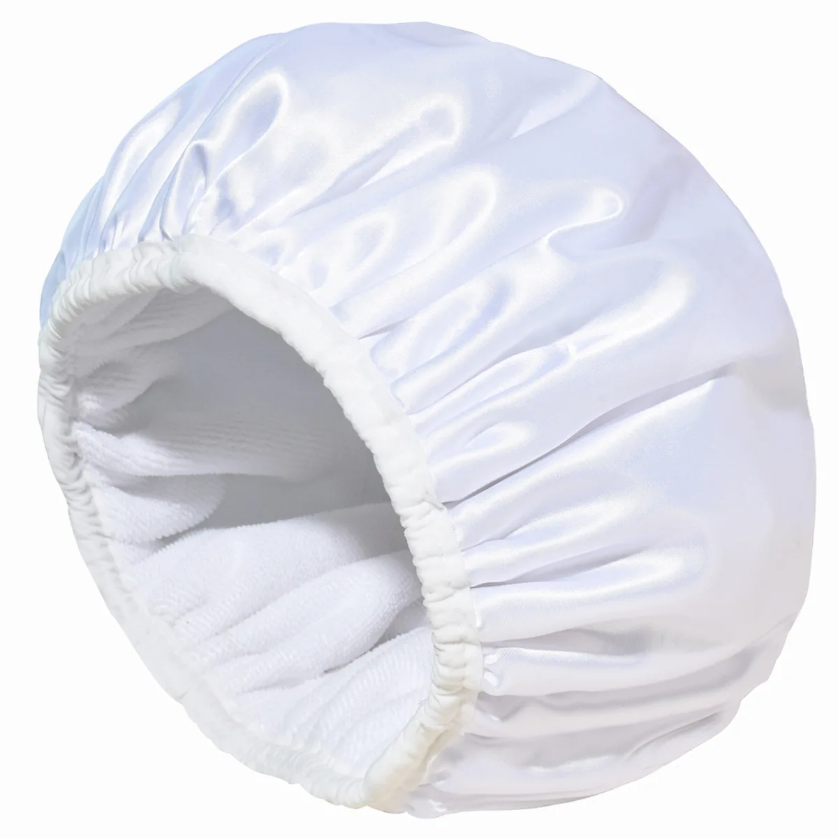 Factory Wholesale Of 3layer Waterproof Shower Caps Enlarged Water