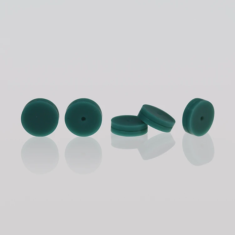Aijiren 11x3mm Long Life Round Shape GC Injector Septa with Guide Right Hole for Gas Chromatography Sealing