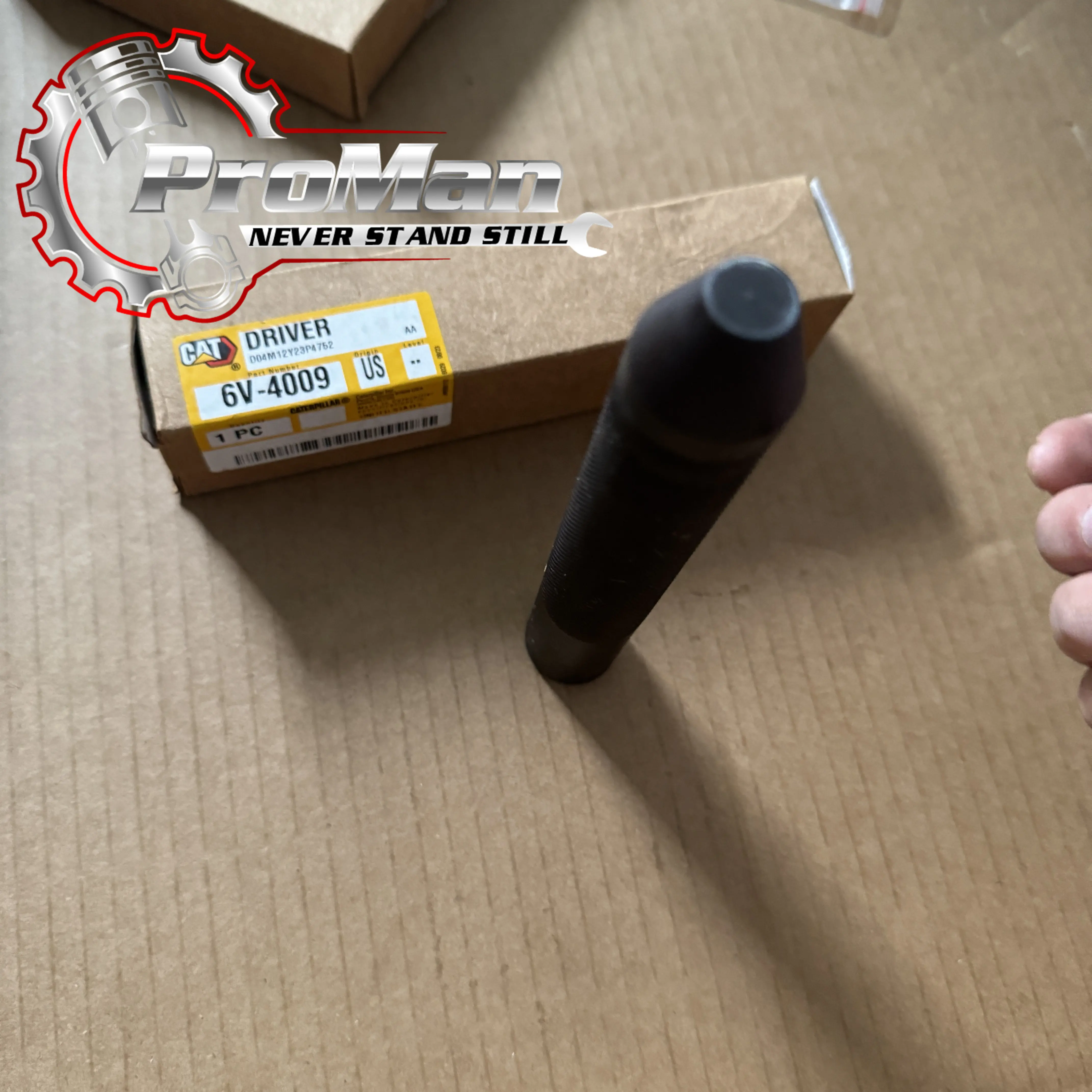 1T0068 Long Slotted Spring Pin for CATERPILLAR OFF HIGHWAY TRUCK