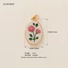 Oval Rose Charm