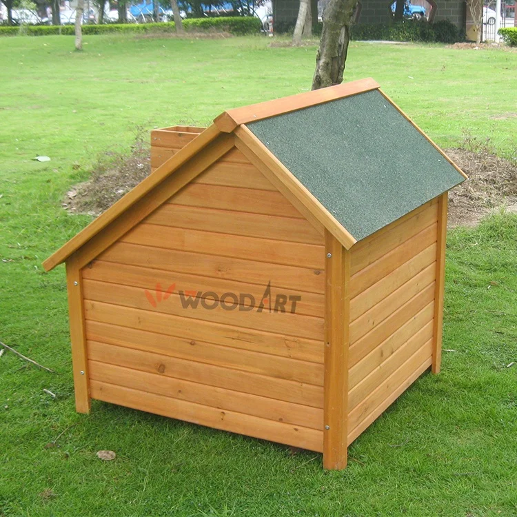Handmade Flat Pack Bamboo Dog House Sustainable Stylish