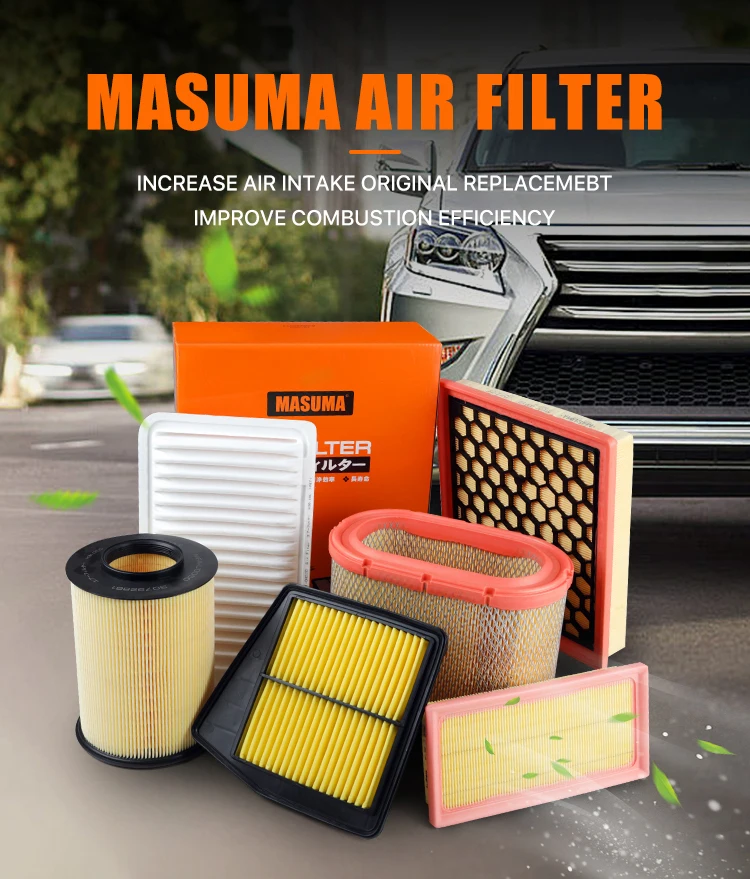 Mfa1131 Masuma Air Filter Car Original Auto Paper Air Filter For Audi
