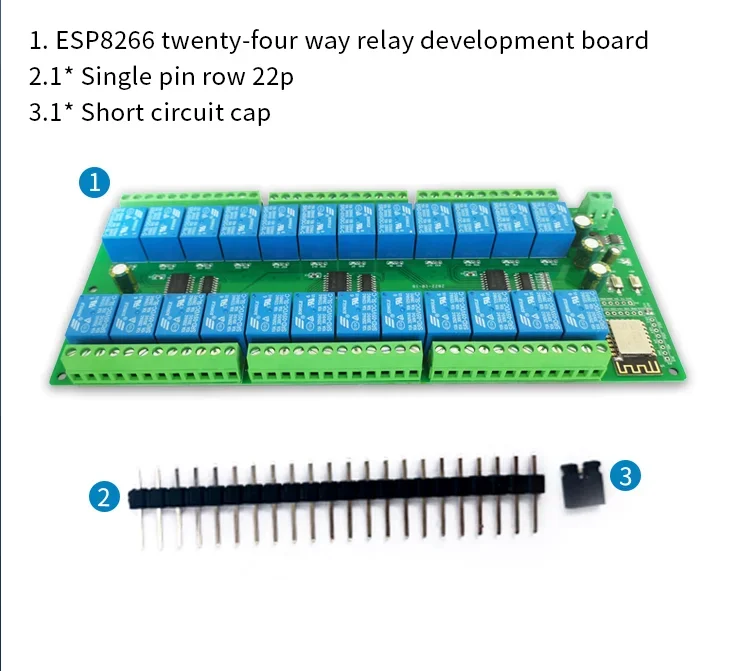 ESP8266 WIFI 24 Channel Relay Module for Smart Home Control