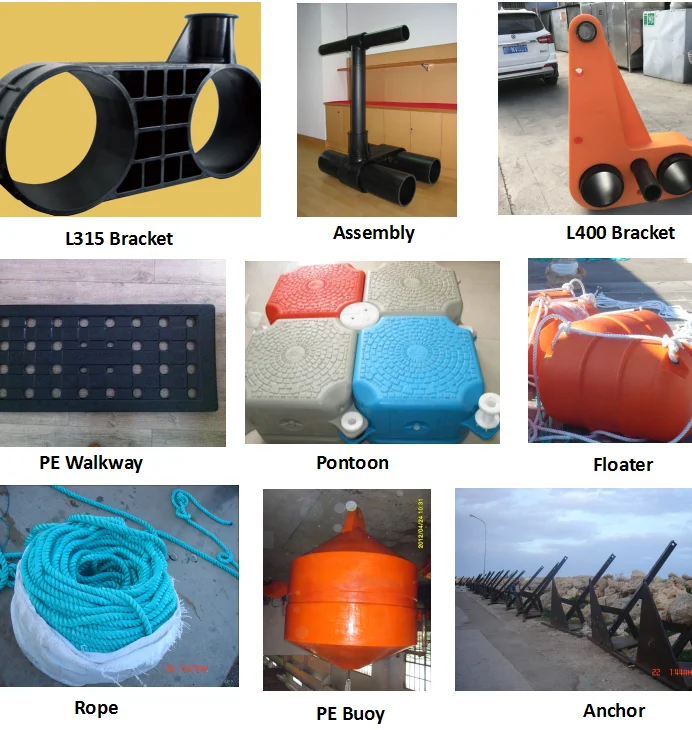 Leisure Floating Dock Fish Cage,Leisure Plastic Pontoon Fish Cage For