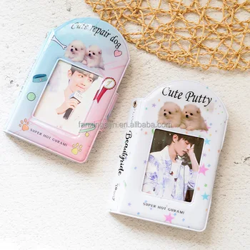 Wholesale korea kpop Customizable Photocard Collect Books Kpop Custom 3inch Mini Photo Album K-pop Card Binder