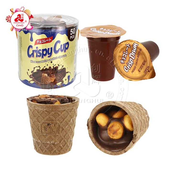 chocolate & biscuit cup