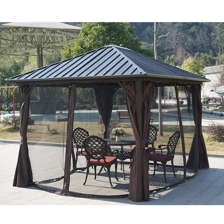 Metal Roof Tent Gazebo 