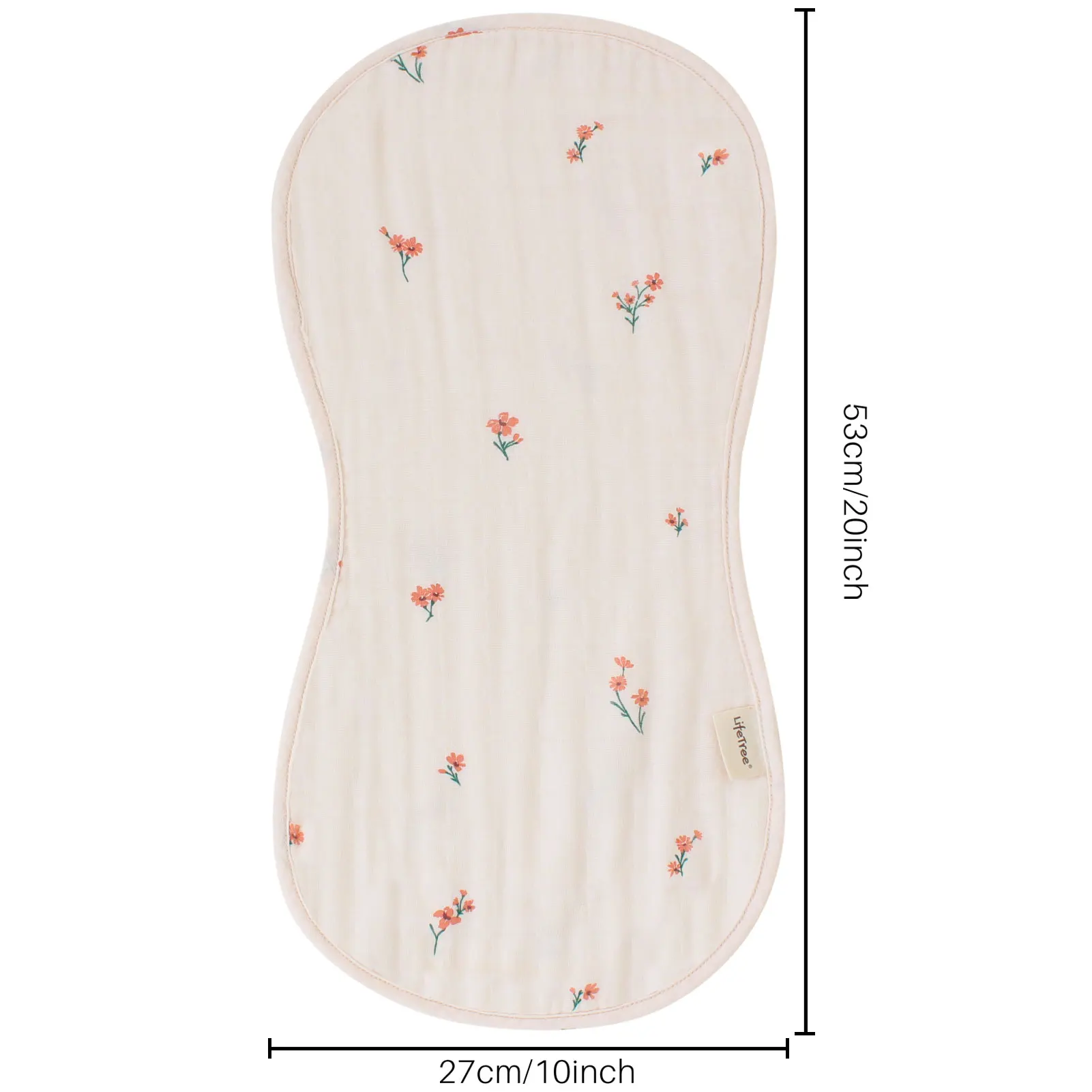 2022 новый дизайн оптовая продажа Лот из 6 слоев новорожденных слюни нагрудник ткань 100% для детей органического хлопка