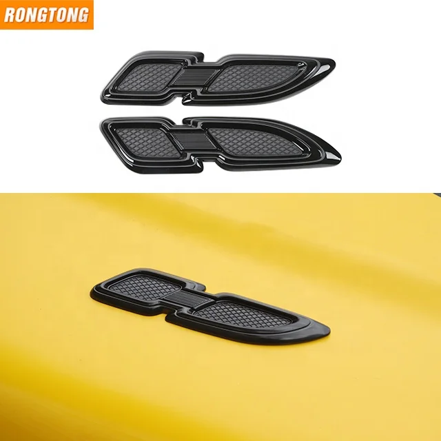 Car Styling Air Flow Fender Engine Hood Side Body Intake Vent Cover Trim  For Jeep Wrangler Tj 97-06 - Buy Interior Front Sides Air Condition Vent  Trim Cover,Leaf Board Ornament,Other Exterior Accessories