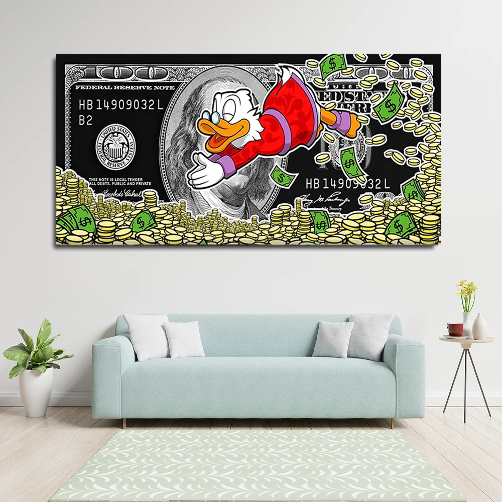 Mr Monopoly Canvas Wall Art Hermes – Luxury Home Decor