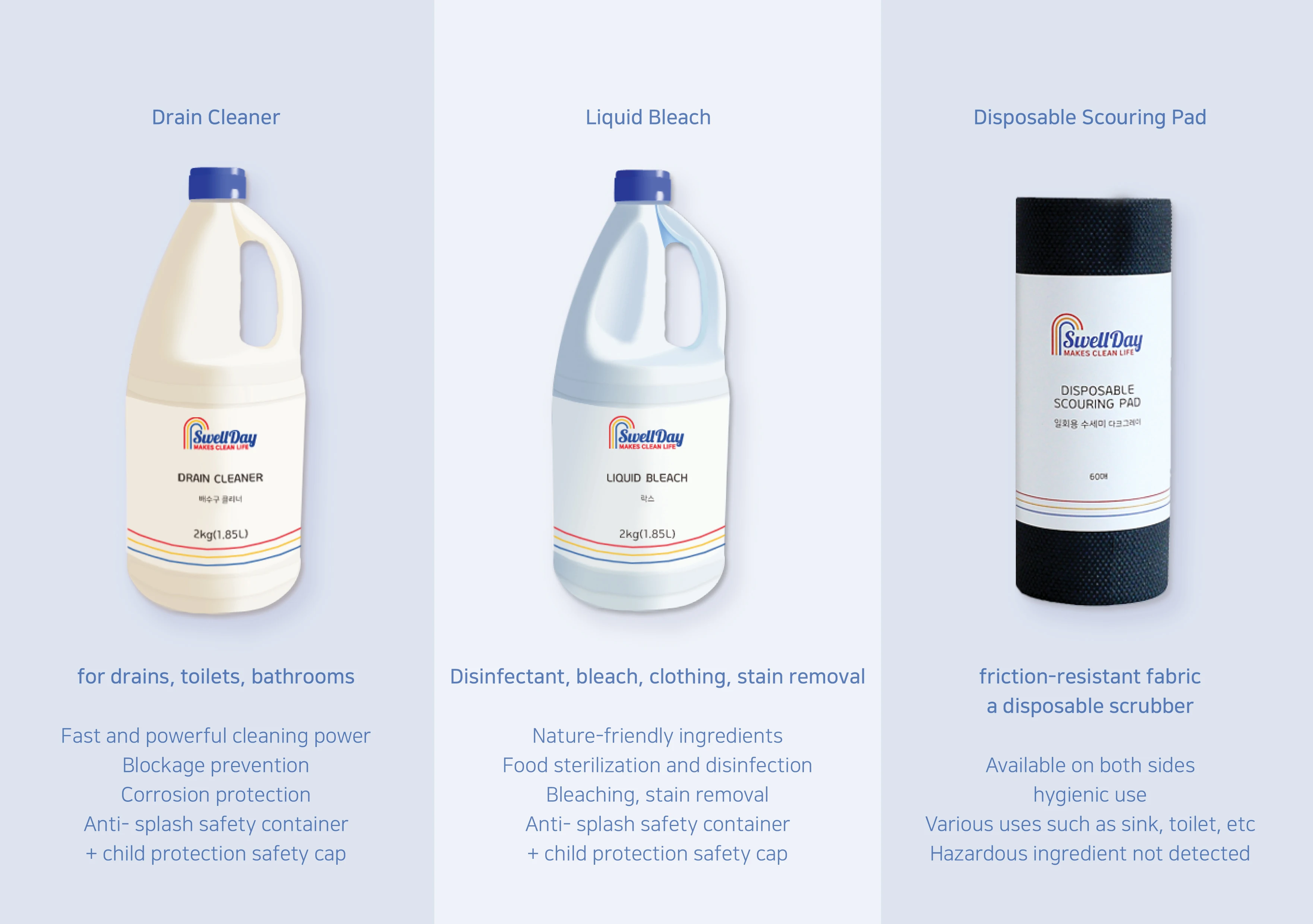 Swellday Liquid Dish Soap Made In Korea High Quality House And Kitchen