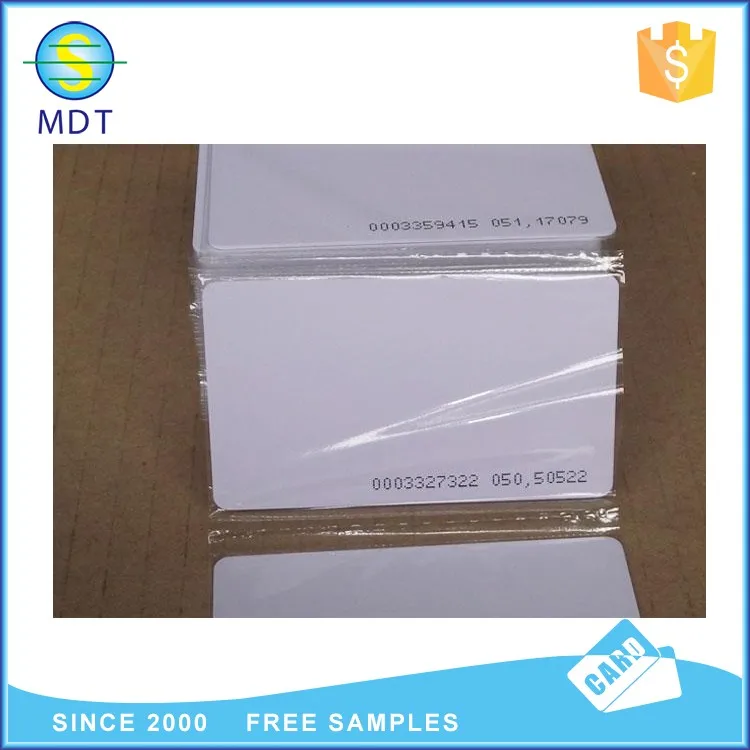 Mdt Plastic Pvc Card Rfid Card Maker Professional Shanghai Factory