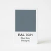Azul grisáceo