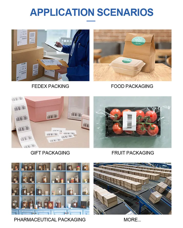 A6 Thermal Printer Waybill Address Printer Zywell ZY910 Cute 4inch Shipping Label Thermal Printer